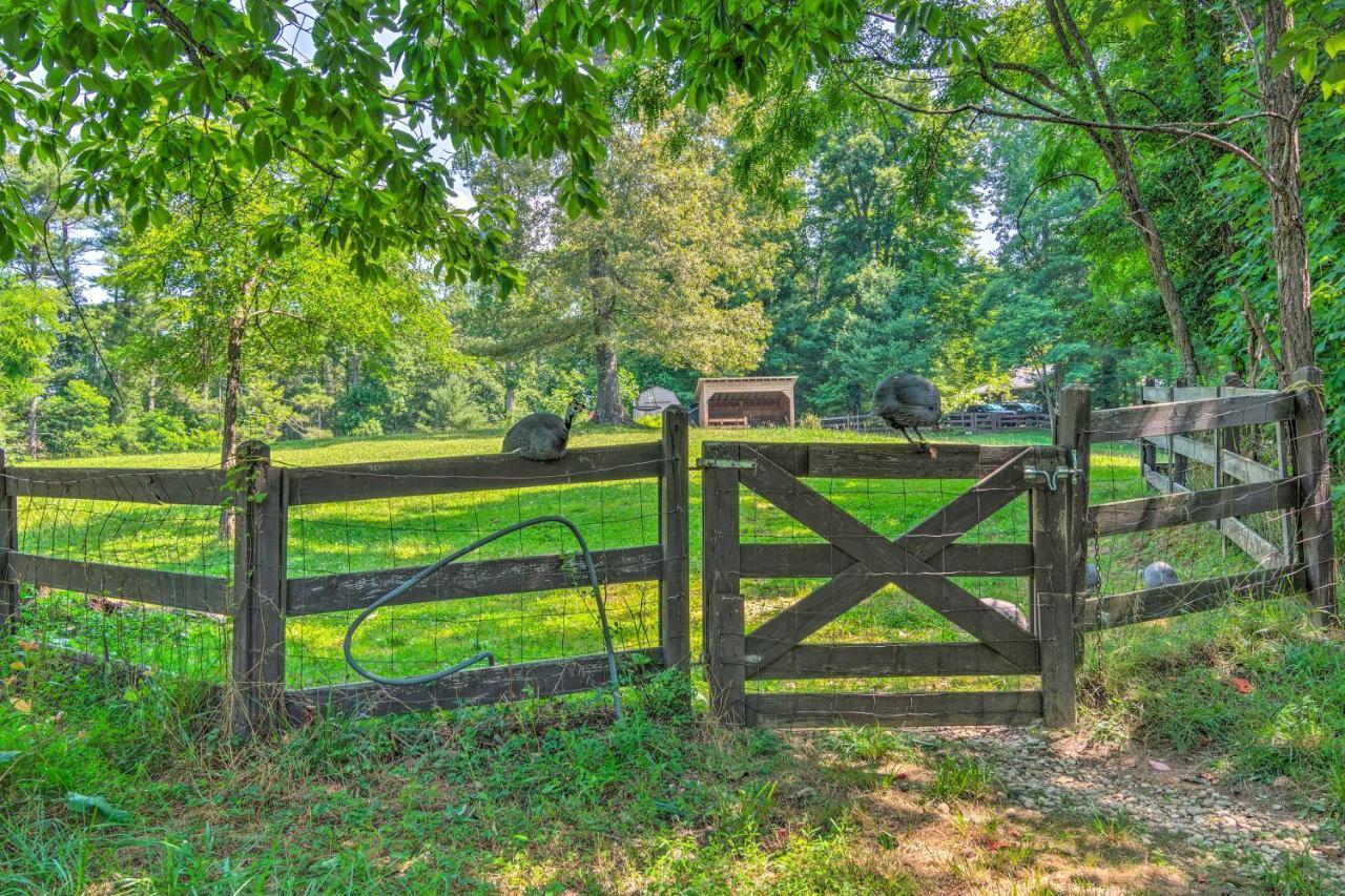 Rustic Hendersonville Farm Studio With Private Deck Exteriör bild